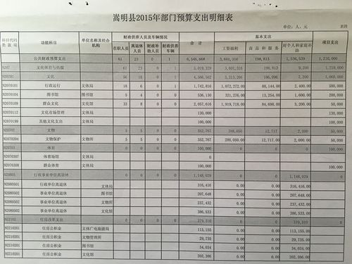 预算