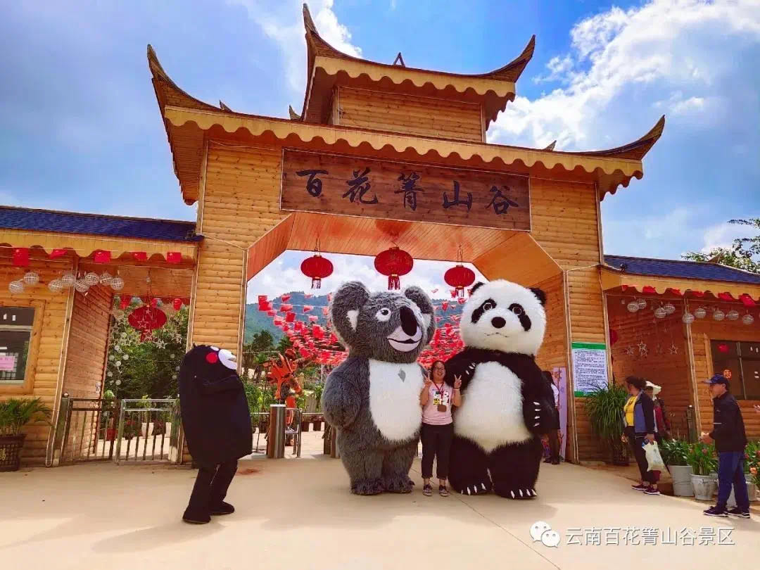 嵩明文旅/孩子们眼中的百花箐山谷,向快乐出发!
