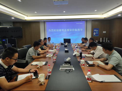 嵩明县政府副县长带队开展项目考察磋商01 嵩明县政府副县长带队开展项目考察磋商01