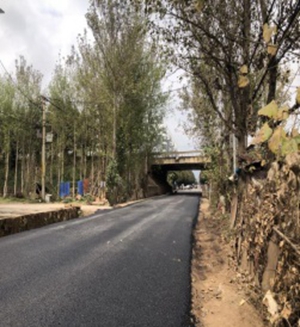 嵩明县交通运输局对阳先公路段进行提升改造2