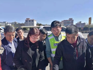 云南省交通运输厅专家组到我县对国家高速公路G85银昆高速