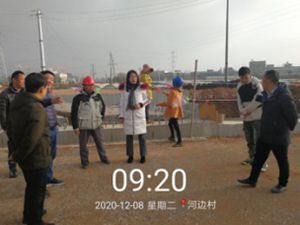 嵩明县交运局对在建项目进行安全生产检查督查工作