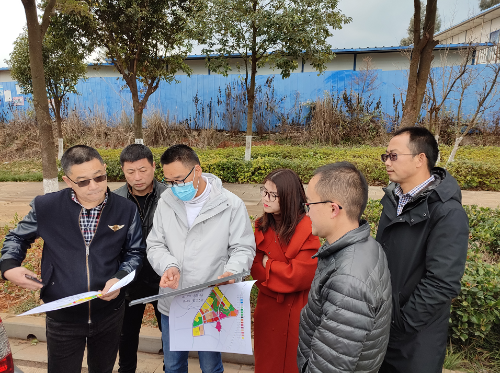 关于接待福建龙旺集团一行至职教新城科教文化产业片区考察洽谈