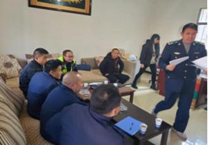 嵩明县交通运输局遏制超限超载源头预防交通安全事故2