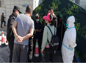 “疫线”有我  嵩明县交通运输局党员冲锋在前 筑牢交通疫情防控网2