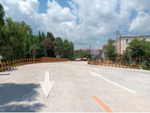 嵩明县弥良河桥完工通车3