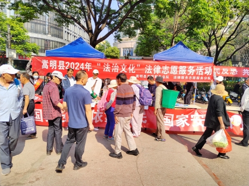 2024年4月12日嵩明县司法局法律志愿服务活动（1） (2)