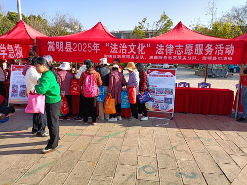 2025年3月5日嵩明县司法局法律志愿服务活动（2）