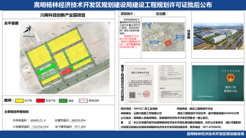 云南兴胜毅工贸有限公司川商科技创新产业园项目建设工程规划许可证批后公布_01