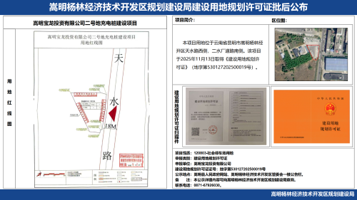 3-嵩明宝龙投资有限公司二号地充电桩建设项目建设工程规划许可证批后公布_01 3-嵩明宝龙投资有限公司二号地充电桩建设项目建设工程规划许可证批后公布_01