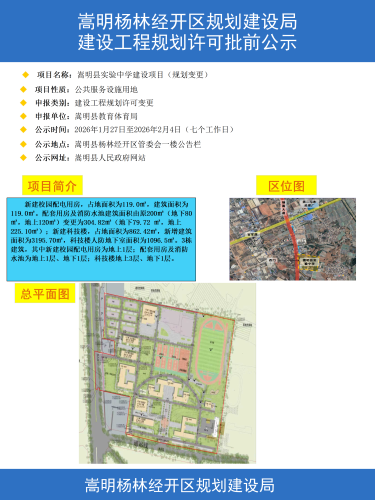嵩明县实验中学建设项目工规证批前公示彩图 (变更)_01