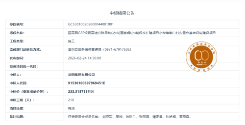 2.11国高网G85银昆高速公路寻甸(功山)至嵩明(小铺)段改扩建项目小街镇墩白村安置点基础设施建设项目