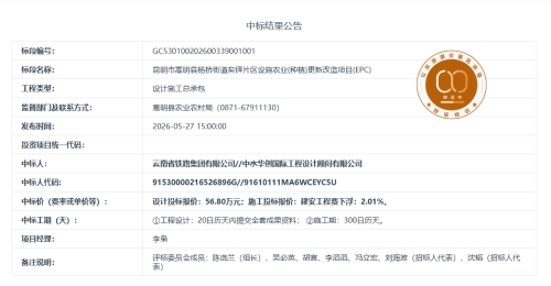 5.20昆明市嵩明县杨桥街道矣铎片区设施农业(种植)更新改造项目(EPC)