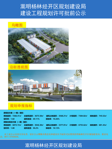 嵩明航成运输有限公司新能源物流、仓储一体化项目（一期）（规划设计方案调整）建设工程规划许可批前公示彩图_02